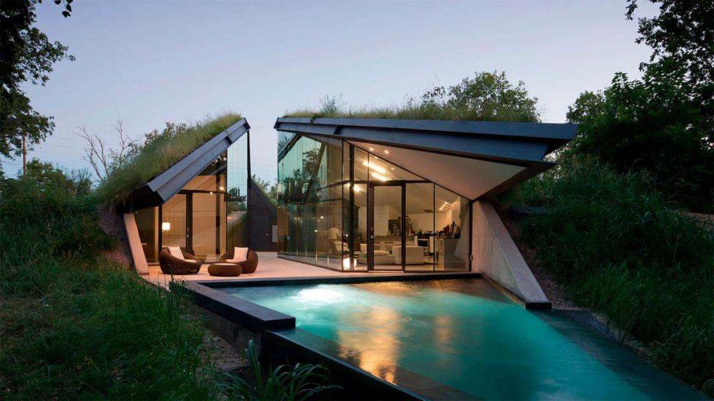 Modern trends in the construction of country houses: Merging functionality and design