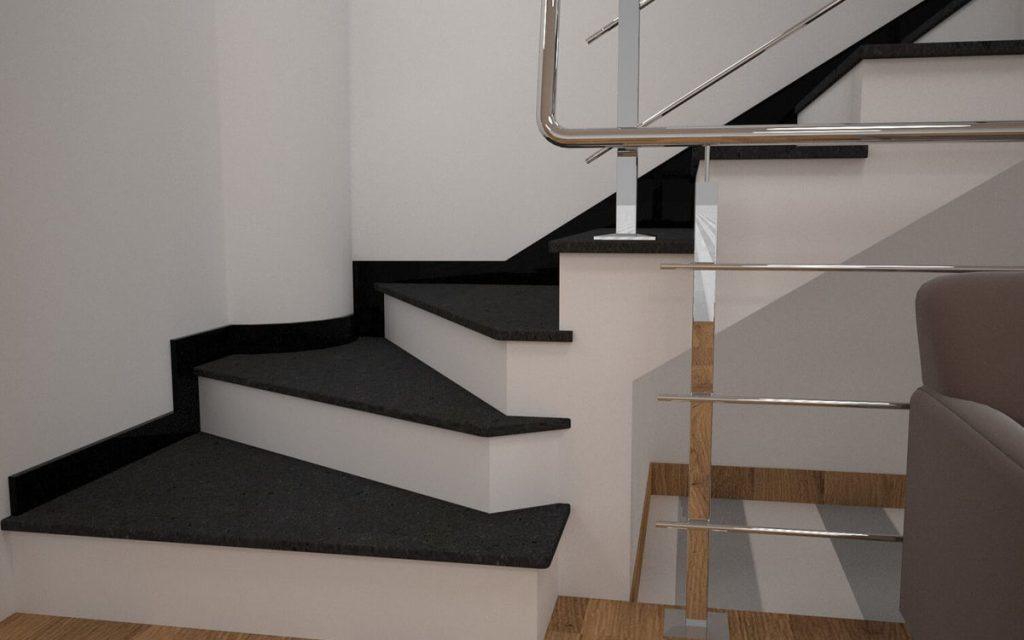 Which staircase is better in a modern house?