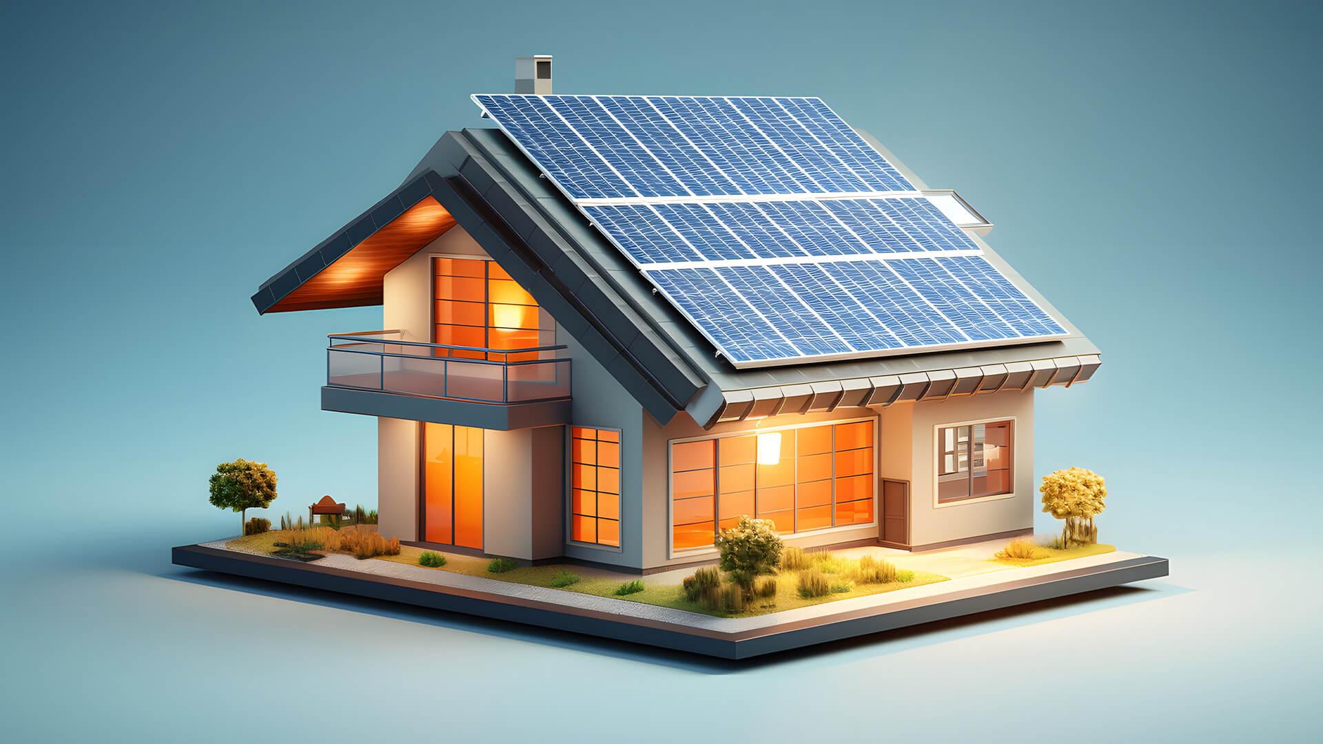 Energy efficient house
