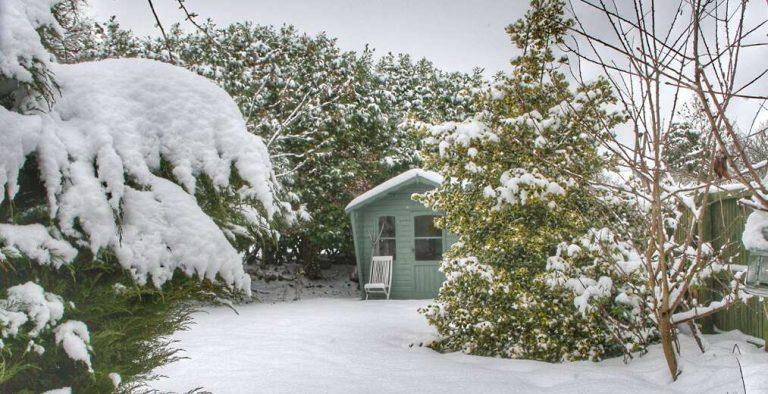 Winter in a smart house