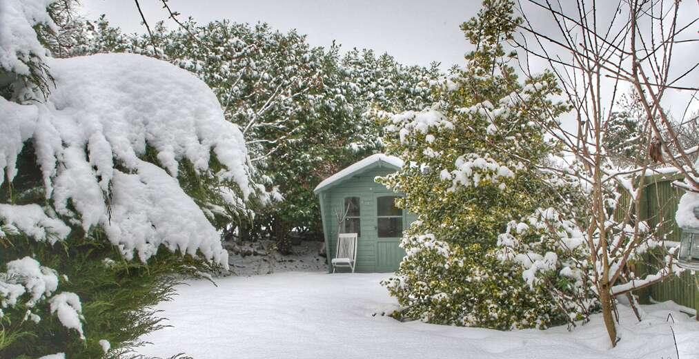 Winter in a smart house