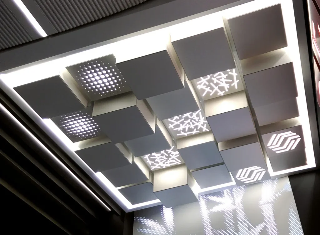 Functionality of multi-level ceilings