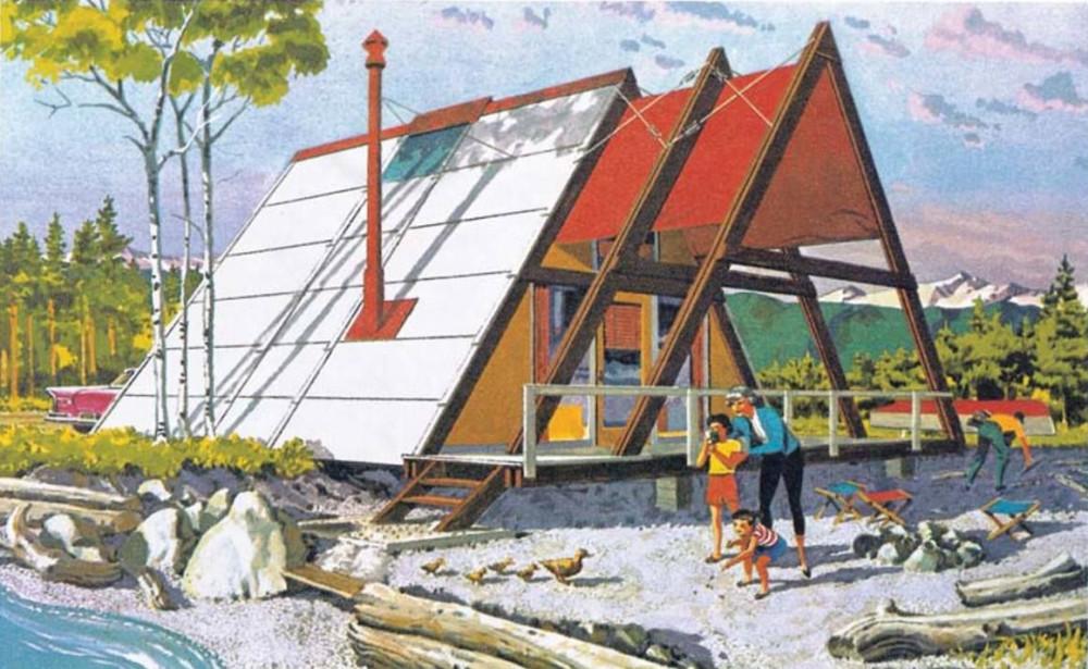 HOW IS A FRAME HOUSE DIFFERENT FROM A SHIELD HOUSE