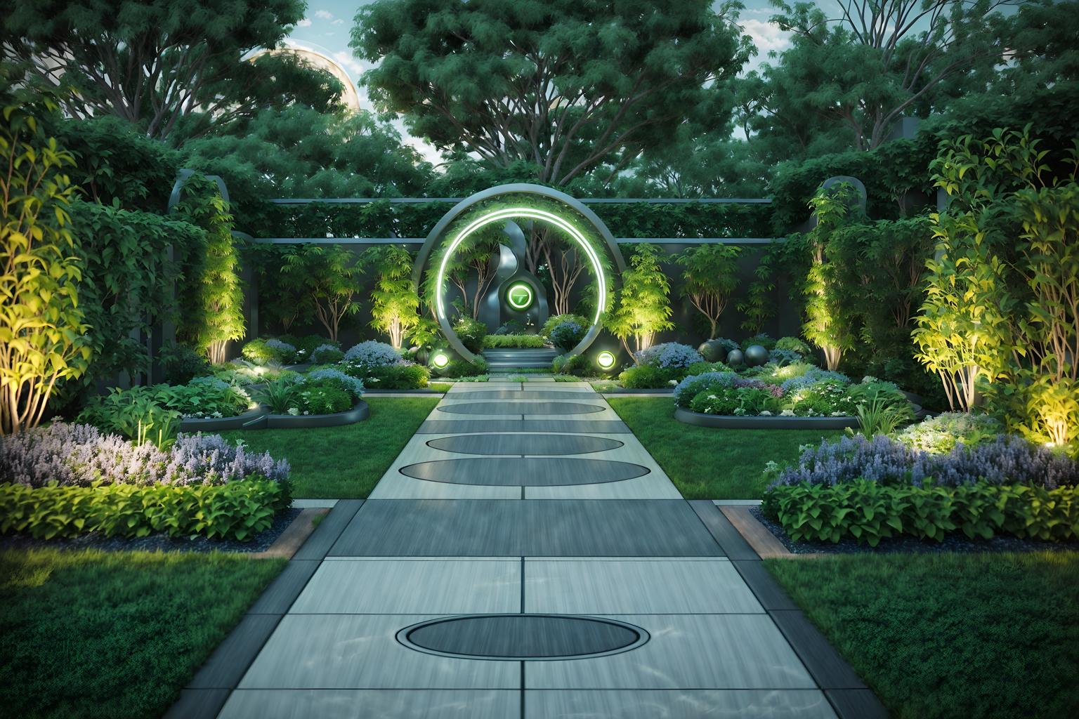 Art Deco Garden House Designs
