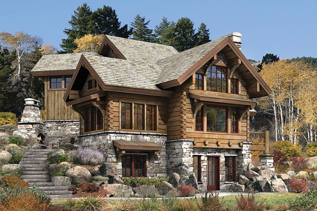 Wooden vs. Stone Country Houses