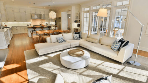 interior design tips for open concept homes