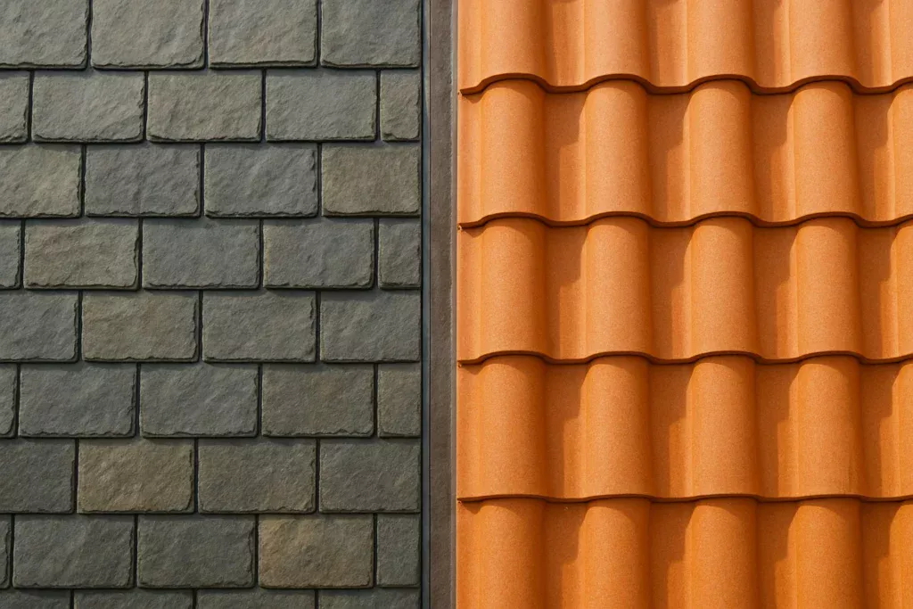 Choosing Roofing Materials Slate vs. Natural Tile