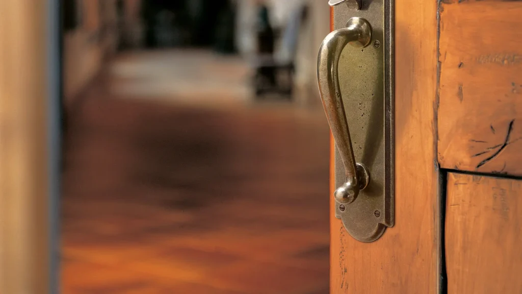 Doors and Handles The Importance of Hardware for Authenticity.