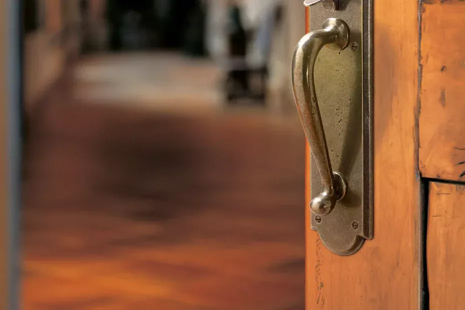 Doors and Handles The Importance of Hardware for Authenticity.