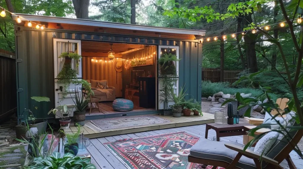 Outbuildings Converting a shed into a she shed or man cave