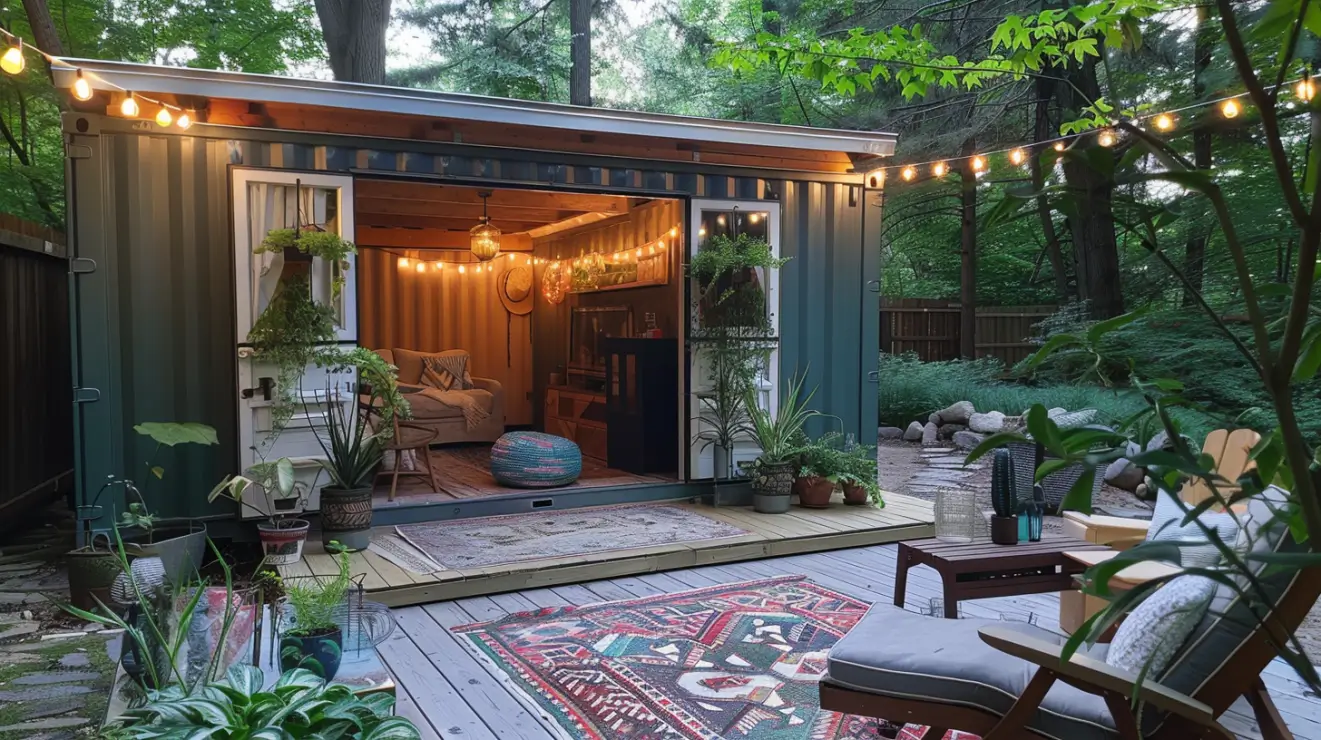 Outbuildings Converting a shed into a she shed or man cave