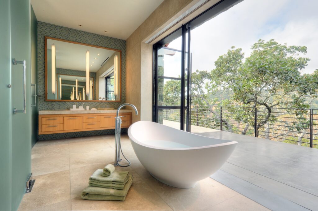 Bathroom Indoor Outdoor Integration