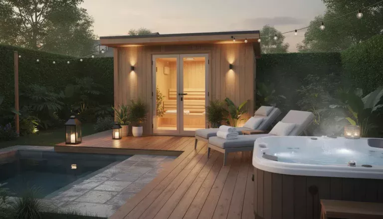 Creating a Wellness Sanctuary Sauna and Hot Tub Layouts for Garden Rooms